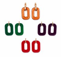 Boucles d'oreilles Rosso Prezioso Femme in Argent 21102WO